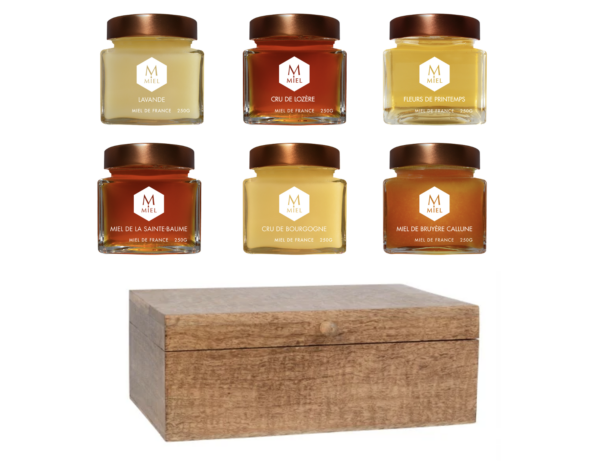 COFFRET PRESTIGE MIELS 250G